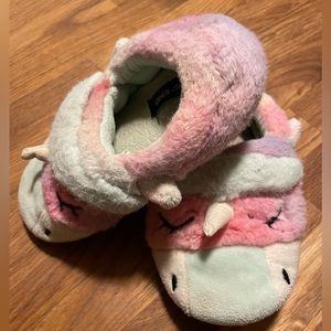 Unicorn slippers (sz: 10)